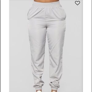 Grey reflective joggers new with tags